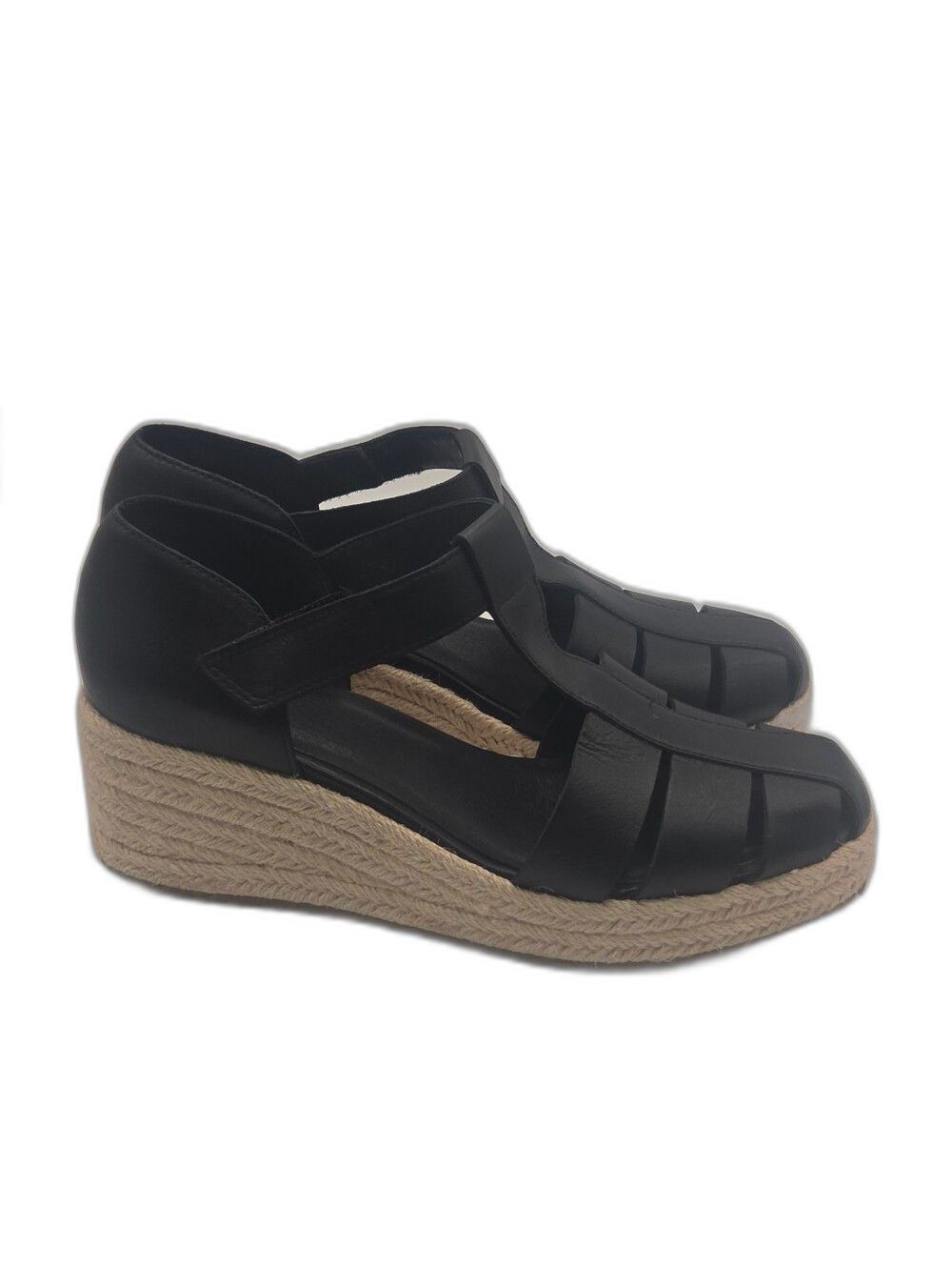 Tilly Jute Wedge Fisherman Sandal Womens Size 9.5